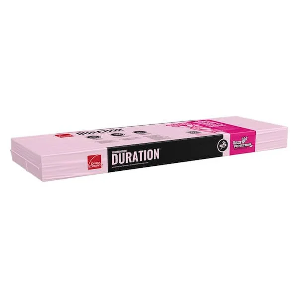 Owens Corning Duration premium architectural shingles packaging